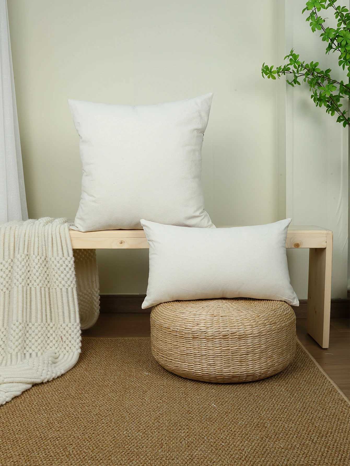 Pillow Case 1pc Geometric Pattern Tufted Cushion Cover Without Filler Modern Throw Cover For Living Room Couch Sofa Home Decor C251120