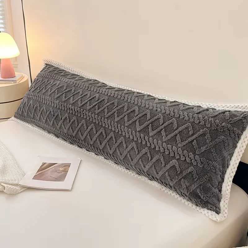Pillow Case 1pc case Flannel Cover 48x120/48x150/48x180 Cushion Cover Rectangle slip Soft Case C251120