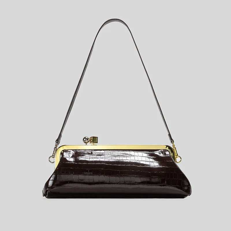 Fi Lg Cluh Bag for Wen Luxury Designer Lock Wen Shoder Bags Elegant Party Purses Trend Underarm Bag 2025 Y251120