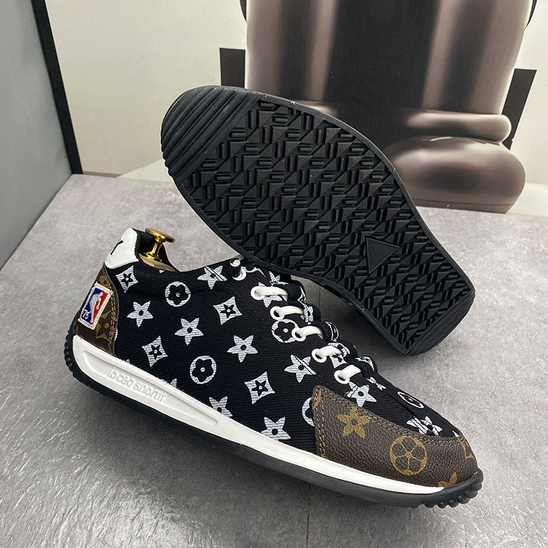 Free shipping autumn and winter casual sports Korean-style fashionable and versatile, trendy men's daily wear, fabric breathable thick-soled boar
