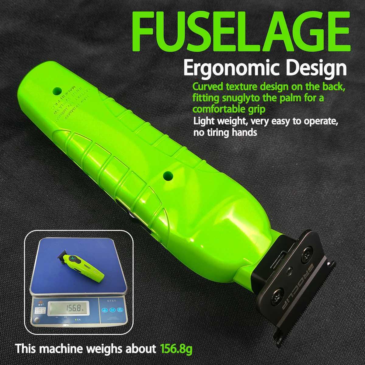 Professional Electric Trimmer BRDCLIP FA1T Mens Carving Oil Head Gradient Hair Salon Barber Shop Hair Clipper 7800RPM DLC BladeT251120