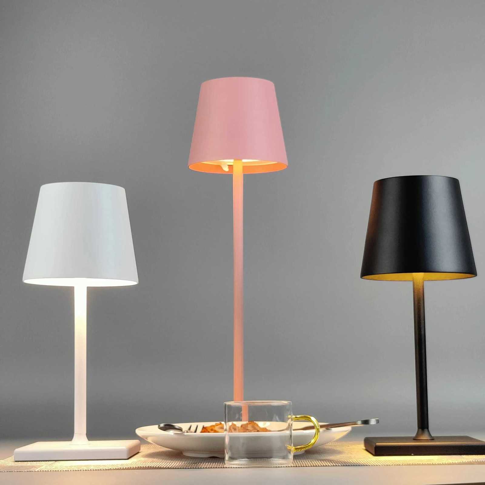 5200mAh Battery IP54 Waterproof Wireless Pro Mini Table Lamp Light With Touch Dimmable For Restaurant Dinning Room M251120