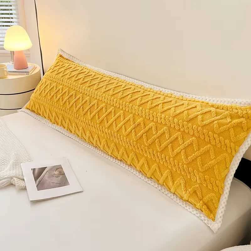 Pillow Case 1pc case Flannel Cover 48x120/48x150/48x180 Cushion Cover Rectangle slip Soft Case C251120