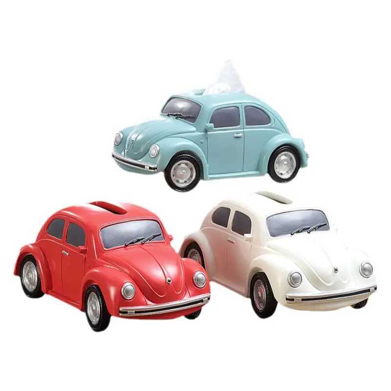Retro Resin Car Model Desktop Paper Holder Creative Napkin Drawer Design Tissue Box for Office Living Room Home Decor C251120