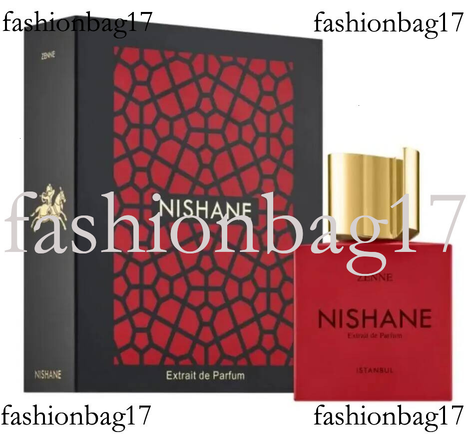 New Nishane Ani Perfume Wulonha Nanshe EGE Hacivat X Fan Your Flames 100Ml Fragrance Man Women Extrait De Parfum Long Lasting Smell Unisex Neutral Col