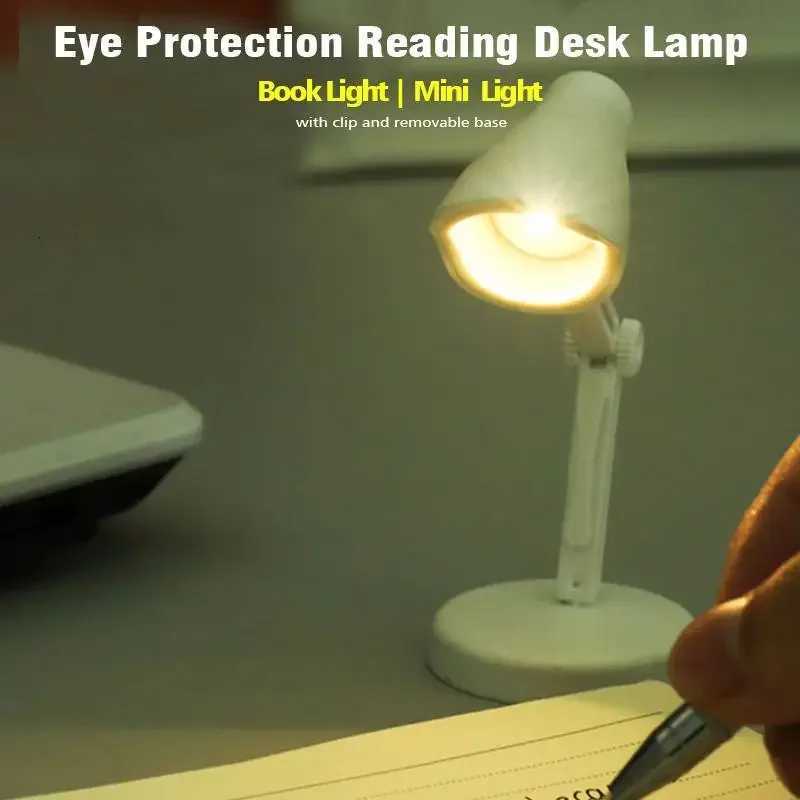 Night Lights Cartoon Eye Protections Foldable For Computer Notebook Laptop Room Decor Book Light Mini Table Books Reading Lamp M251120