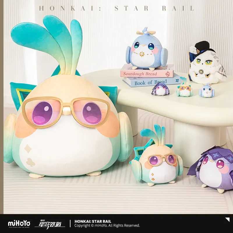 Sunsyea Honkai Star Rail Official Merch miHoYo Original Authentic JMDHKS Series Plush Doll Keychain Aventurine Borin G251120