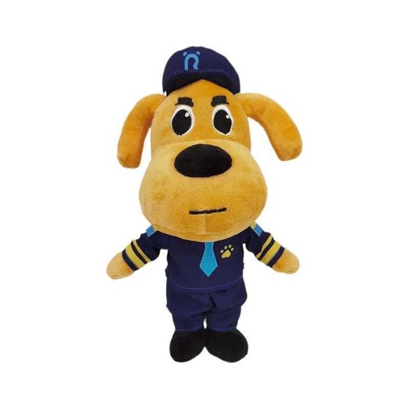 New Sheriff Labrador Dog Plush Toy Security Sergeant Labrador Wolf Dog Cartoon Doll Boys Girls Soft Stuffed Toys Children Gift G251120