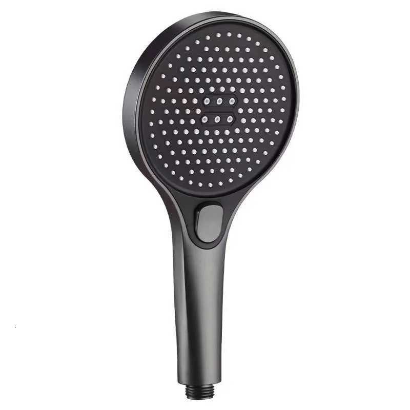 13cm Large Area Three-speed Pressurized Shower Nozzle Household Handheld Button Large Water Shower HeadM251120