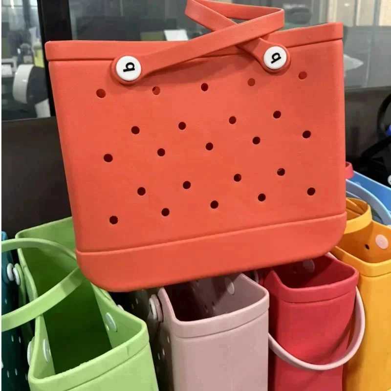 Extra Large Boggs Xl Beach Bag Summer Travel EVA Beach Mini Boggs Bag Womens Basket Handbag w250420