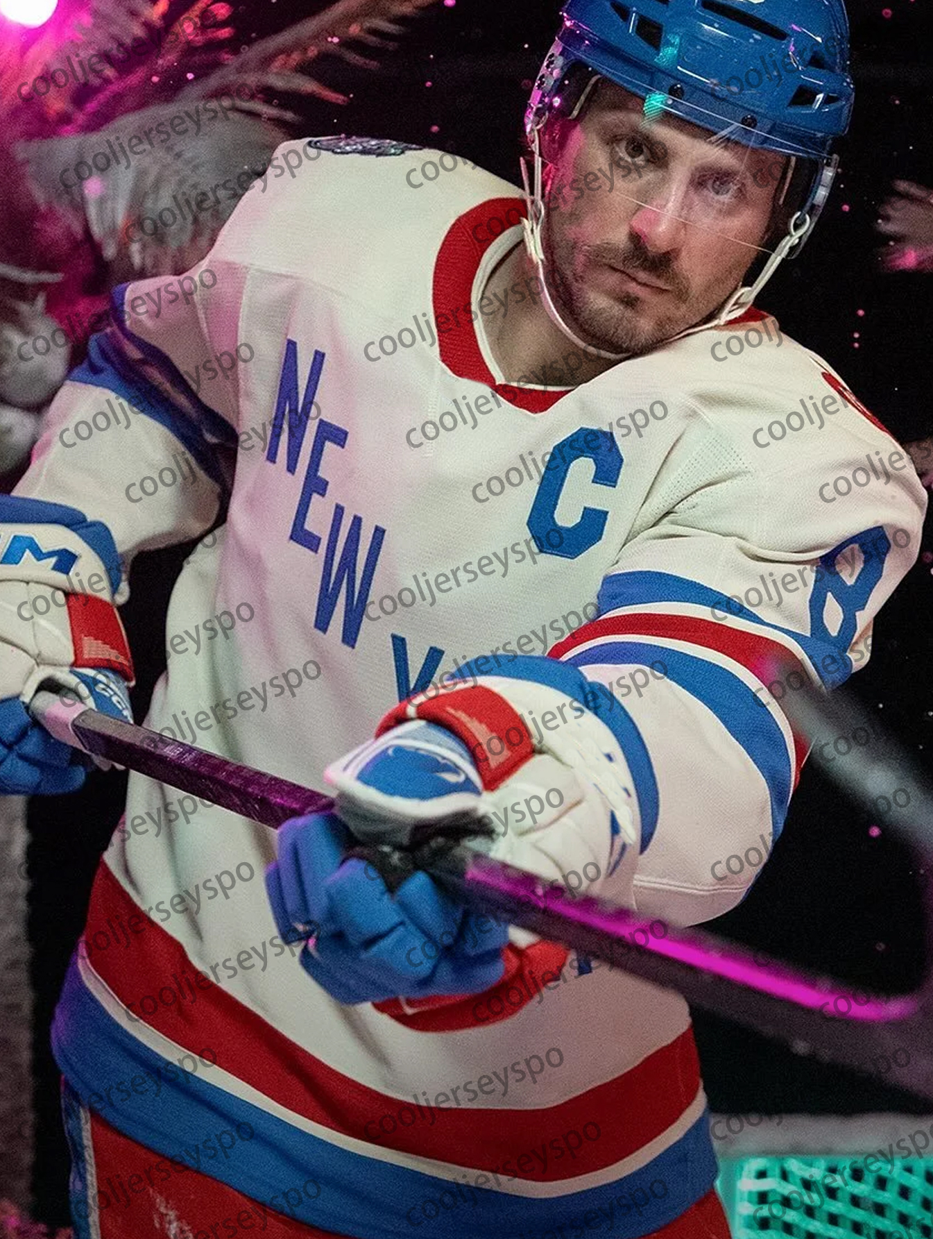 Custom 2026 WinterClassic Hockey Jersey Artemi Panarin Igor Shesterkin Matt Rempe Adam Fox Chris Kreider