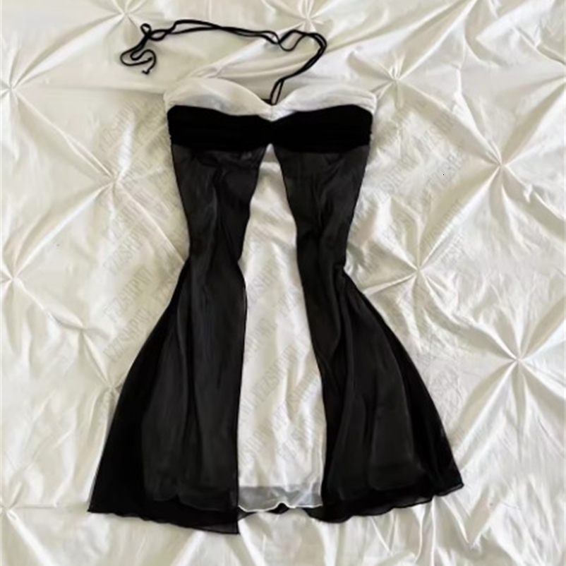 Gothic letter pattern suspenders emo girl lace trim Y2K crop tops casual rock aesthetic street retro grunge punk chic women tops 250418