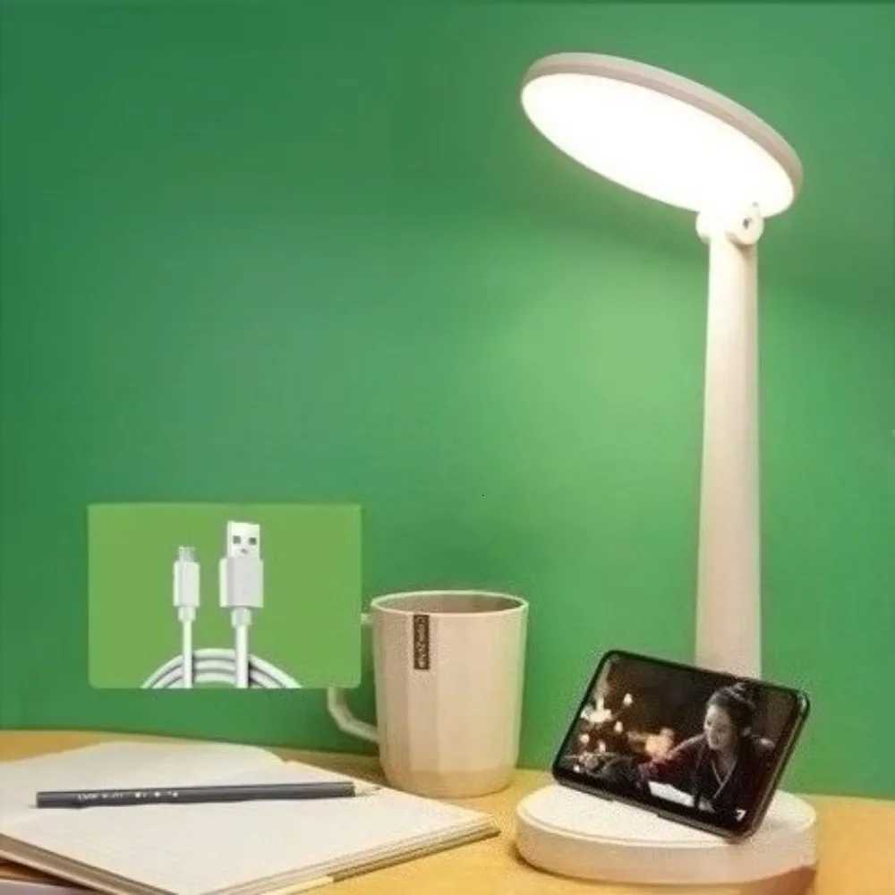 LED Lamp USB Plug-in Three-level Dimming Desk Lamp The Base Can Be Used As A Stand To Fold Eye Protection Reading Night Light M251120