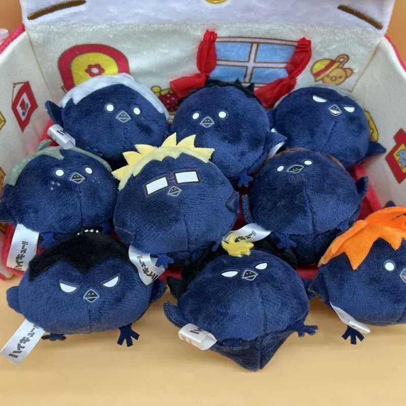 Haikyuu Anime Crow Sugawara Koushi Ryunosuke Tanaka Plush Toys Hobbies Kawaii Stuffed Doll Bag Decoration Keychain Gifts Girls G251120