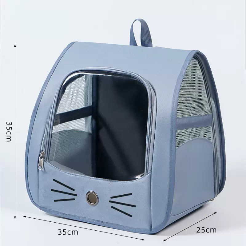 Folding Cat Backpack for Travel, Hiking, and Everyday Use - Double Shoulder Pet Carrier Bag Free shipping