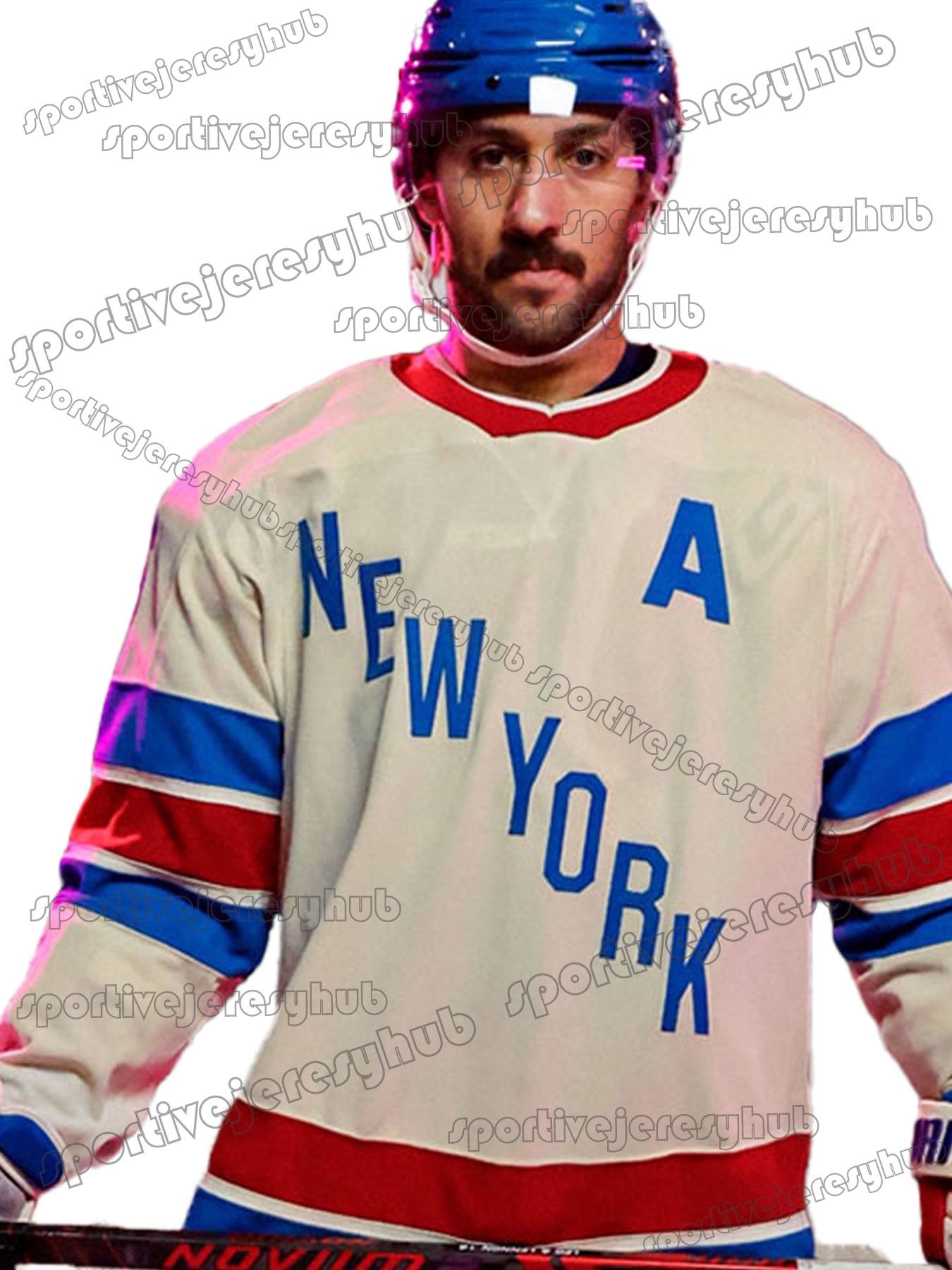 Custom Hockey Jersey Fox Miller Panarin Cuylle Zibanejads Lafreniere Carrick Raddysh Sheary 2026 Sweater Double-Reinforced Stitching Casual Wear