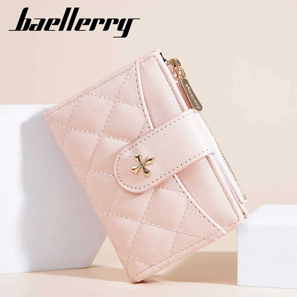 Baellerry Mini Zip Wallet for Women Gift - PU Multifunctional Travel Purse Slim RFID-Free Card CaseW251120