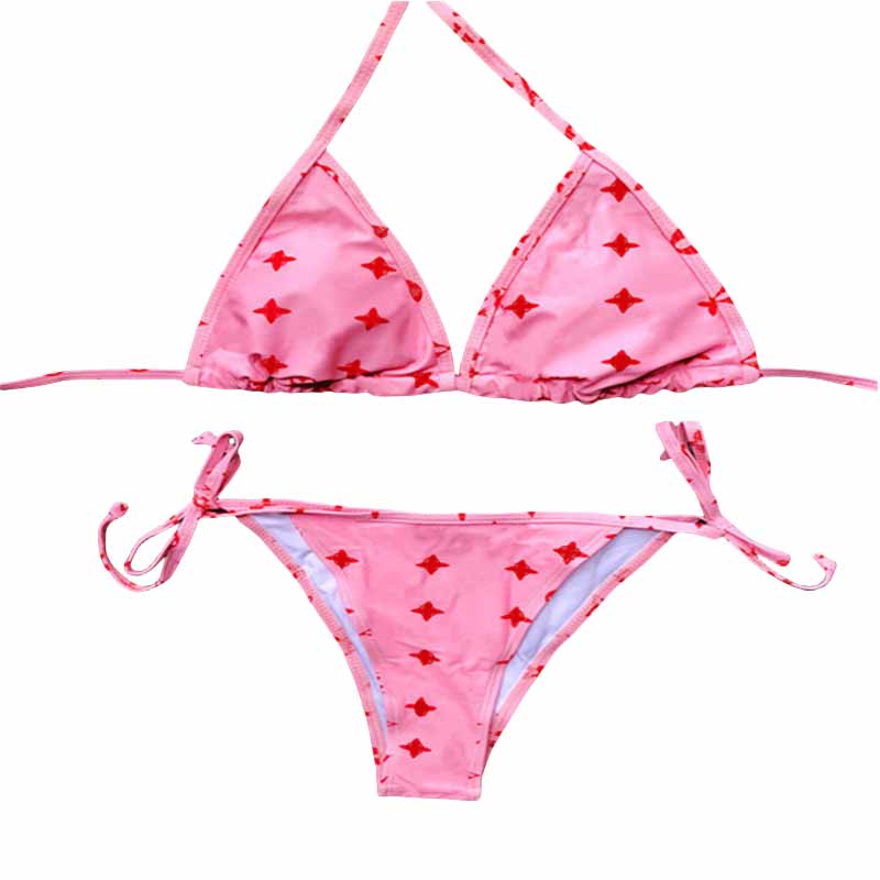 Bikini Designer Swimsuits de maillot de bain Summer SouetSumets Triangle Sexy Beachwear Fashion Fashion Fashion Femme Backless Femmes Bikinis 966