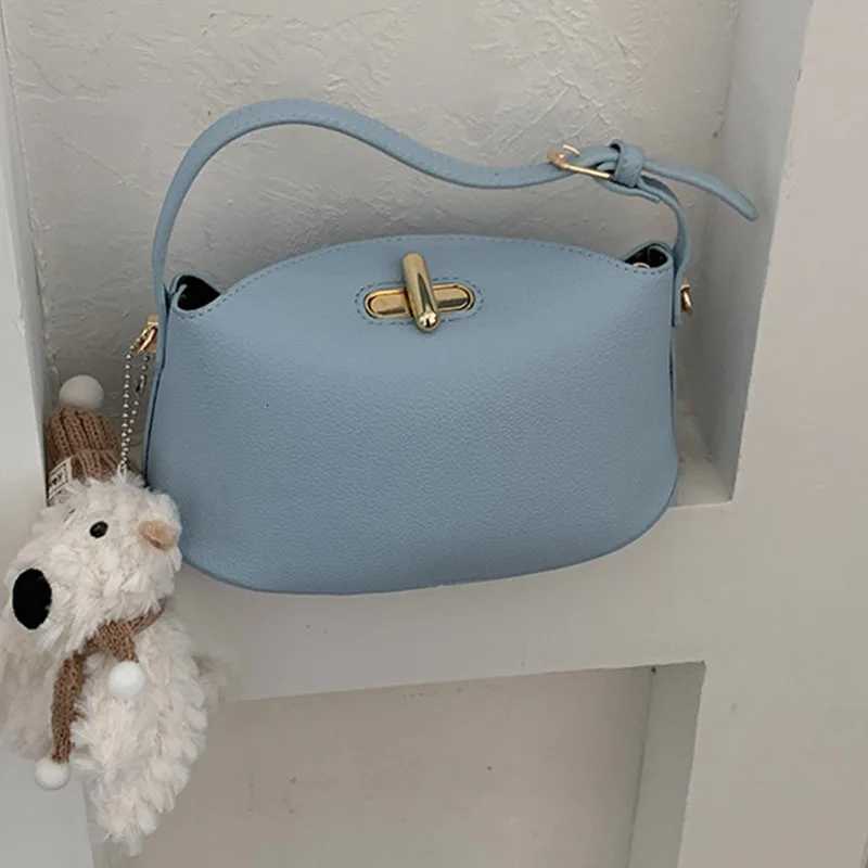 Brand Luxury Lady Bag Simple Texture Fi High-end Design Lady Shoder Bag Solid Color Versatile Trendy Lock Crossbody Bag Y251120