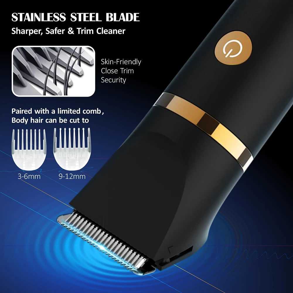 Electric Hair Trimmer Three in One for Bikini Clippers Whole Body Ball Shaver Clipper Grooming Kit Male Epilator RazorT251120
