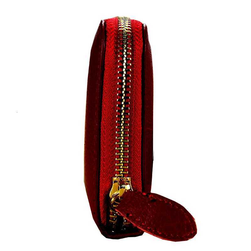 Genuine Leather RFID Blocking Wallet for Women Long Clutch Purse Female Coin Purse Phone Clutch Portefeuille FemmeW251120