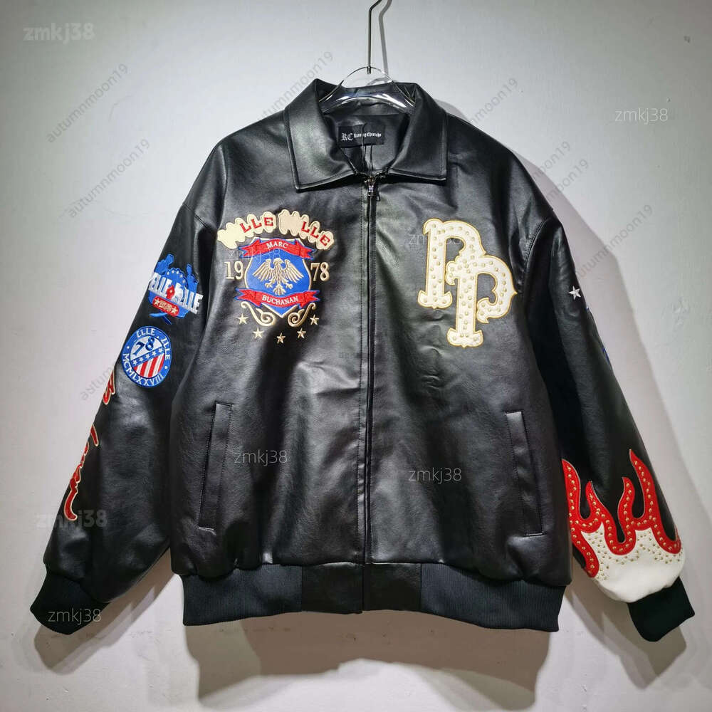 Pelle Pelle Leather Jackets Designer Jacket Diamond Encrusted Eagle Leather Jacket Wide Sheep Leather Windbreak Bomber 1978 Limited Edition Luxury Mens 301