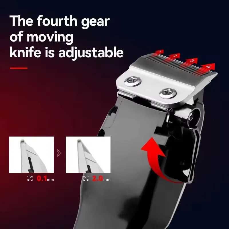 Kemei KM-PG809A KM-PG232 KM-3382 Professional Hair Clipper Set USB Charging Rechargeable Electric Shaver Cordless Beard TrimmerT251120