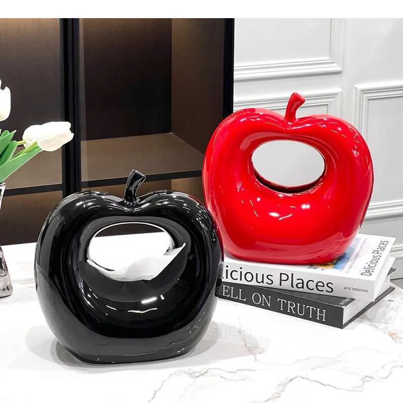 Light Luxury Tissue Box Ceramic Crafts Dining Table Wet Napkin Dispenser Home Storage Decoration C251120