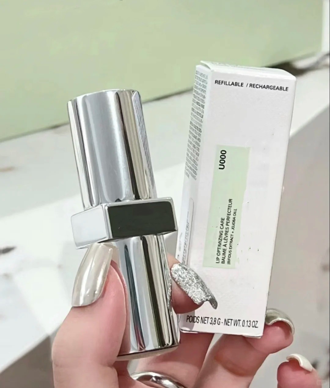 Brand Lipstick 3.8g Refillable Durable Weightless Lipcolor Matte Lipsticks Lipgloss Long Lasting Waterproof Silver Golden Tube Lips Cosmetics