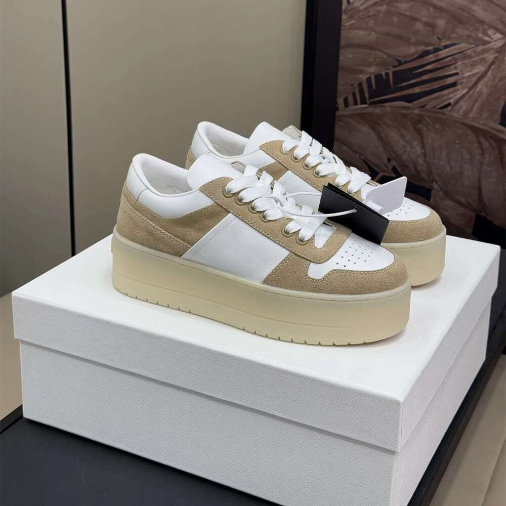 Women Size35-41 Natural Cow Suede Sneakers Flat Platform Sports Leisure Flats Round Toe Designer Shoes atillas De Mujer