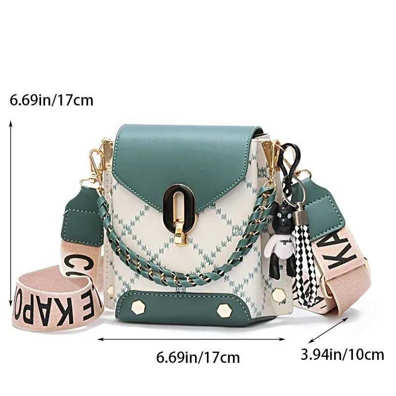 Wens Bag Chain Leather Diamd Latt Daily Cmuter Crossbody Bag For Wen Shoder Bag Shopping Y251120