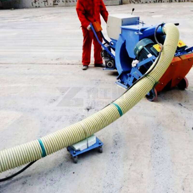 Moveable Flooring and Concrete Block Shot Blasting Machine