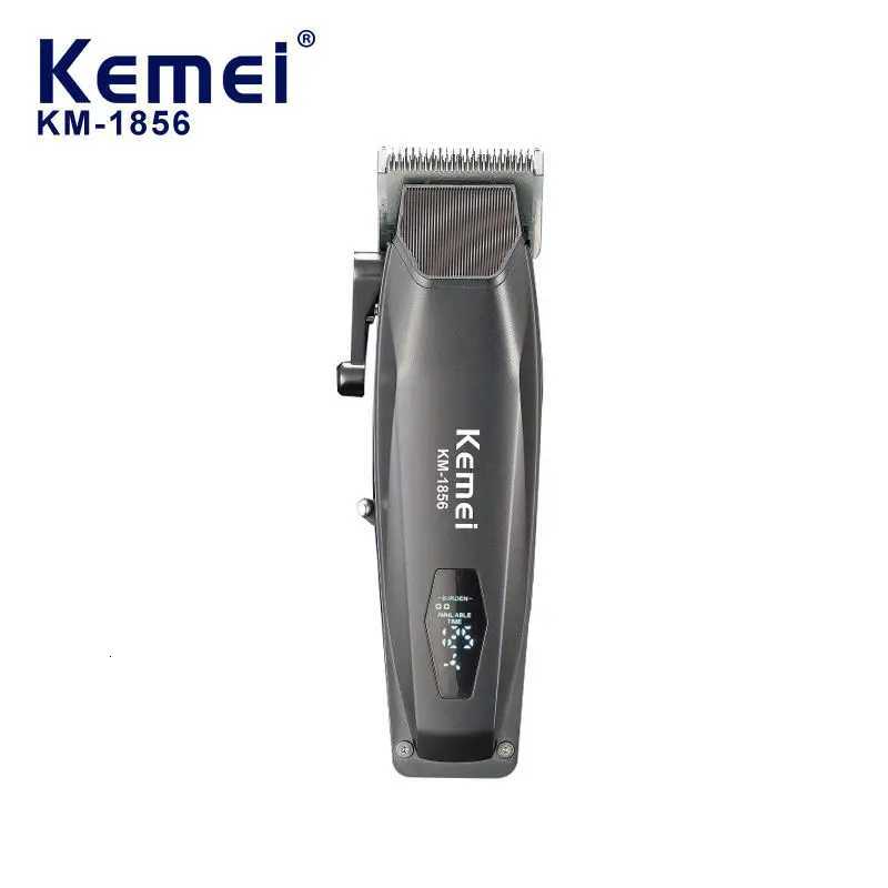Kemei KM-1856 Electric Rechargeable Best Hair Trimmer Professional Cordless Barber Hair Clipper TrimmerT251120