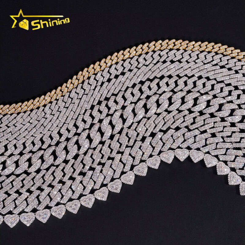 RTS 6mm 8mm 10mm 12mm 13mm Sier Silicon Stone Dia Tester Cuban Chain Fine Jewelry