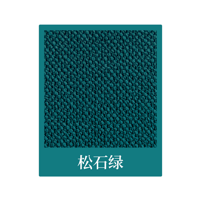 D329 modern simple high light-shielding cotton and linen curtains home decoration bay window living room bedroom sunshade curtain finished product