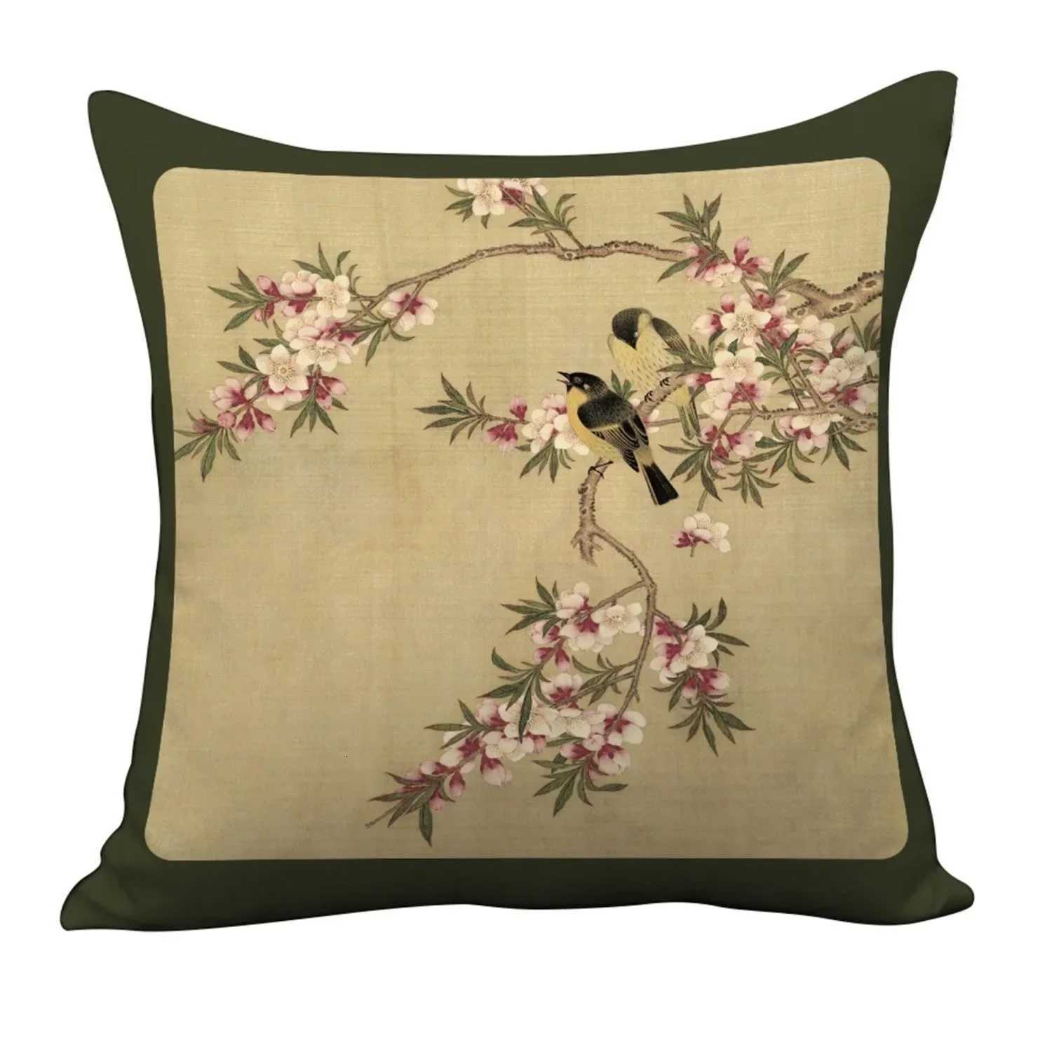 Pillow Case French Chinese Retro Nordic Light Luxury Living Room Cover Sofa Cushion Cover Bedroom Bedside case C251120