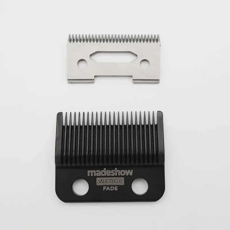 Madeshow Kulilang M5F M10 R66 R77F Wedge Fade Blades Hair Clipper Ultra Thin Blade Trimmer Replacement Original Cutter HeadT251120