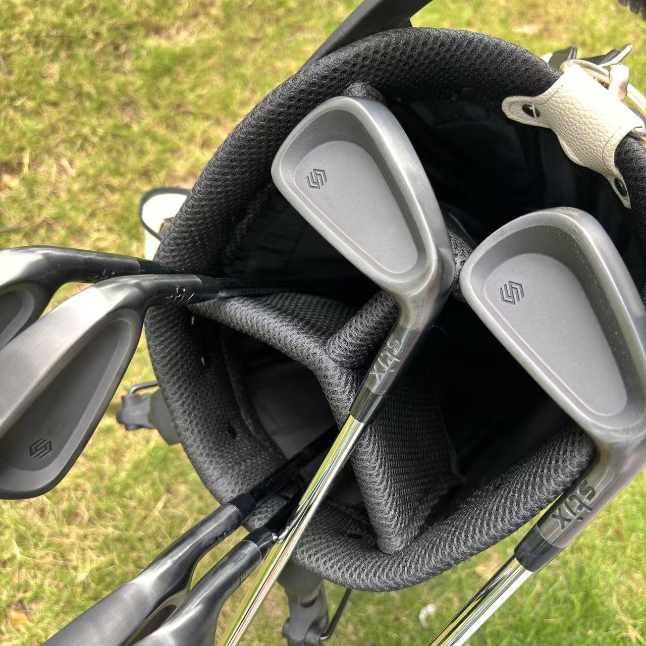 High-precision Golf Clubs 6pcs High-precision Forged Golf Clubs Set S/R Flex Steel Shafts And Rubber Grips, Suitable for Right-handed Male Golfers - view 5