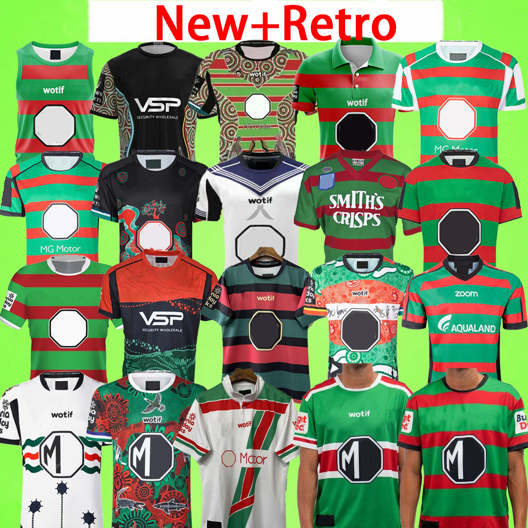 New + Retro South Sydney Rabbitohs 2026 Rugby Jerseys Mens Home away League shirt 1989 Indigenous version Special Edition Tee Mens Training uniform ALTERNATE 26 27