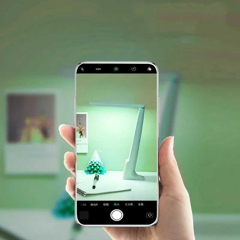 LED Folding Desk Lamp USB Charging Touch Control Dimmable Desktop Eye Protection Reading Study Office Bedroom Bedside Lamp M251120