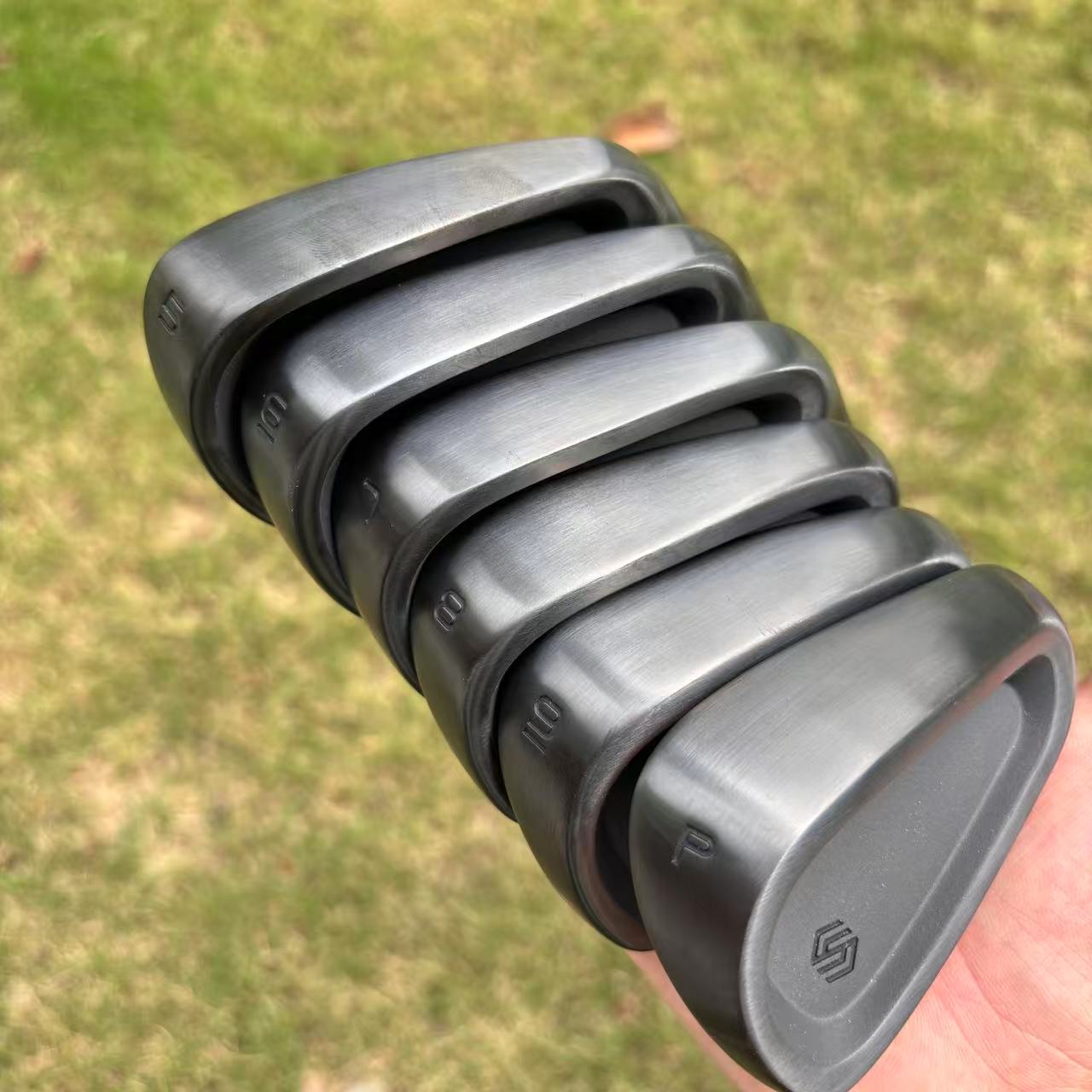 High-precision Golf Clubs 6pcs High-precision Forged Golf Clubs Set S/R Flex Steel Shafts And Rubber Grips, Suitable for Right-handed Male Golfers - view 7