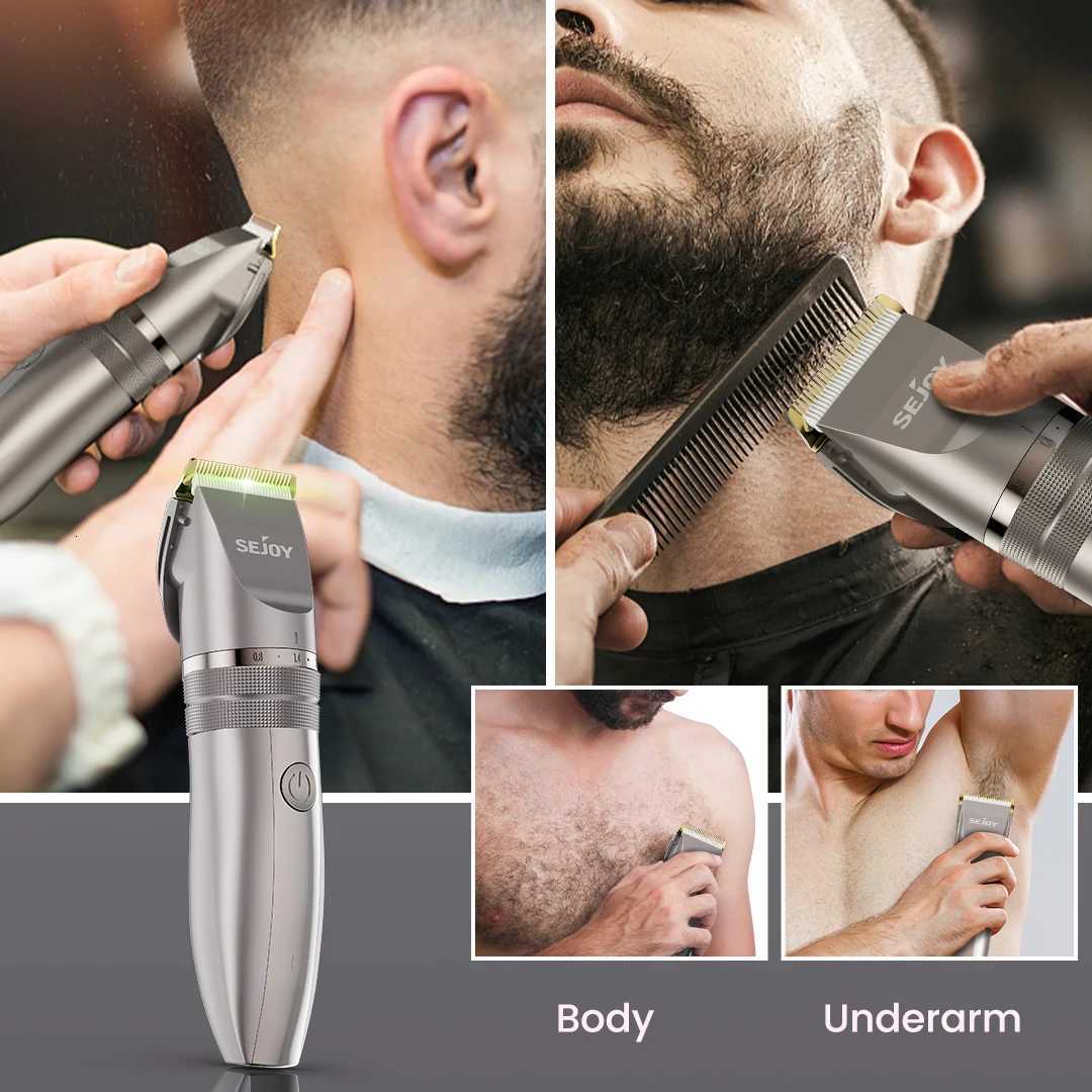 SEJOY Electric Hair Trimmer for Men Hair Clippers for Barbers Rechargeable Cordless Shaver OiI Not IncludedT251120