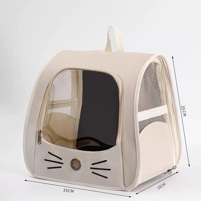 Folding Cat Backpack for Travel, Hiking, and Everyday Use - Double Shoulder Pet Carrier Bag Free shipping