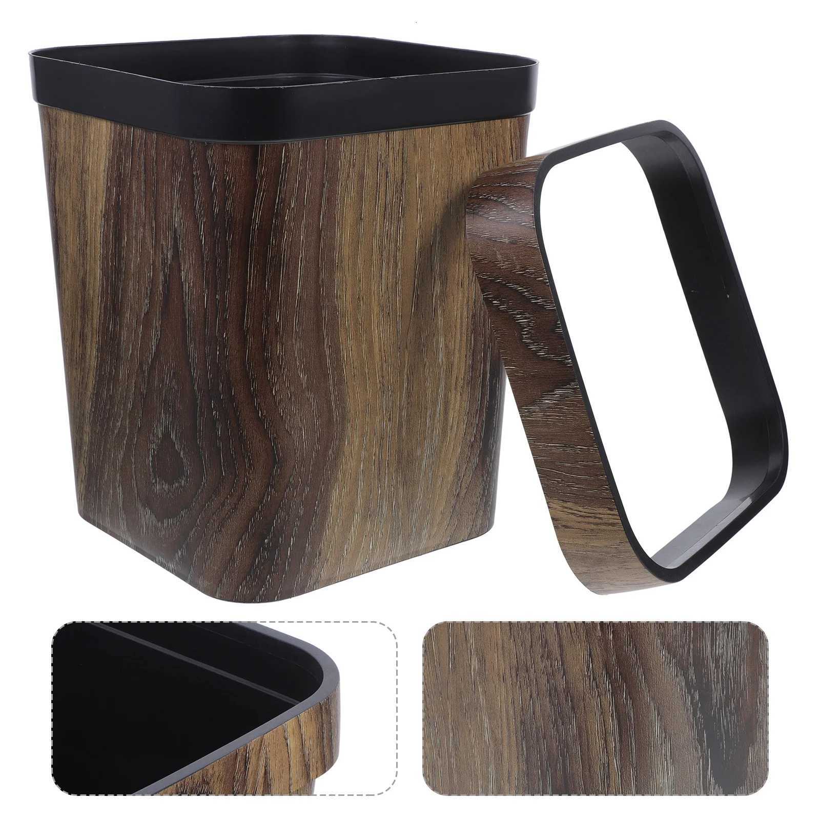 1Pcs Garbage Can Fine Craftsmanship Fixed Ring Design for Easy Bag Fixation in Home Office Coffee Shop Trash Can C251120