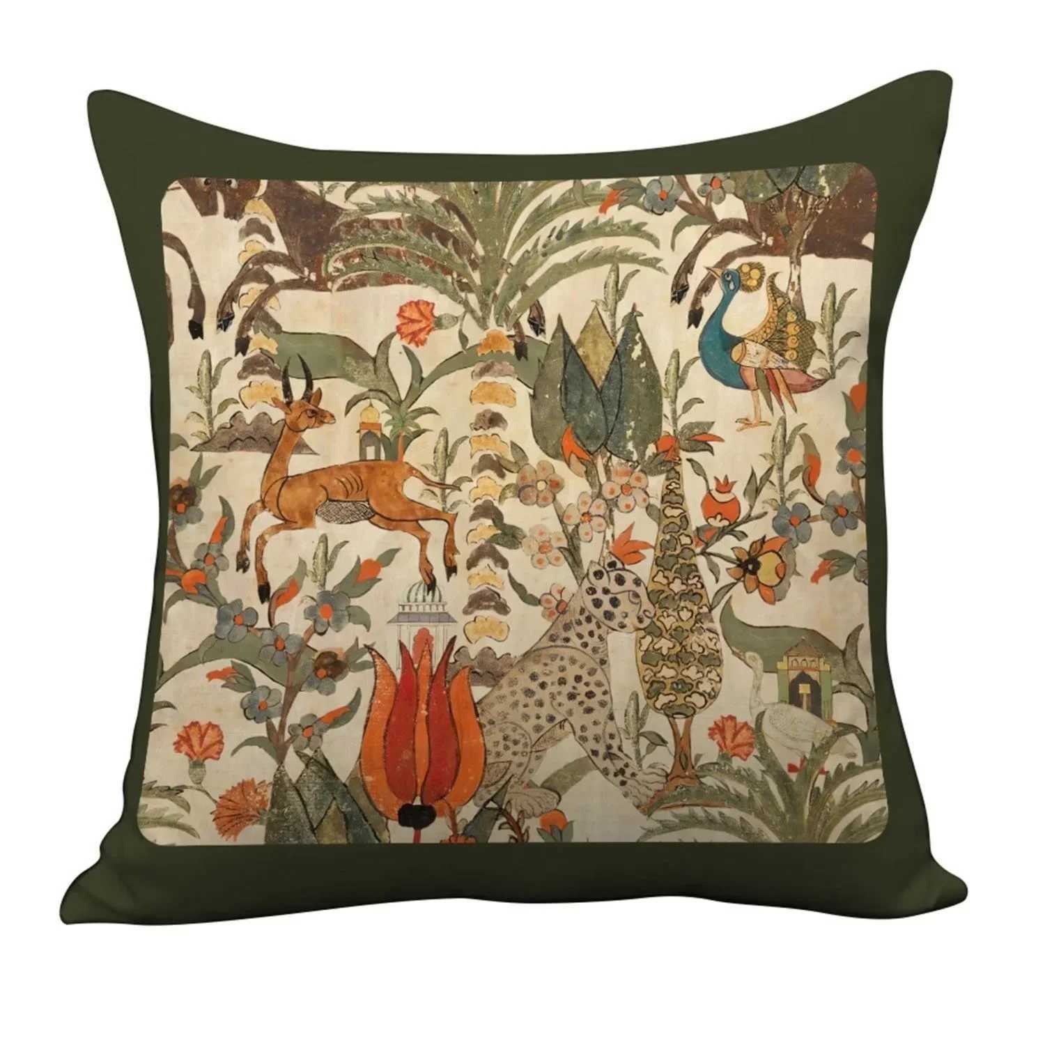 Pillow Case French Chinese Retro Nordic Light Luxury Living Room Cover Sofa Cushion Cover Bedroom Bedside case C251120