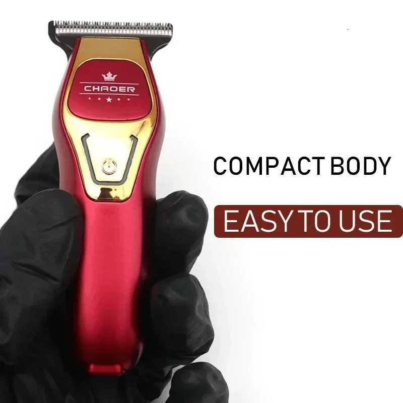 CHAOER A97 Professional Mens Hair Trimmer Machine Mini Cordless Hair Clipper 0 mm Shaved Head USB Charging Hair Cutting MachineT251120