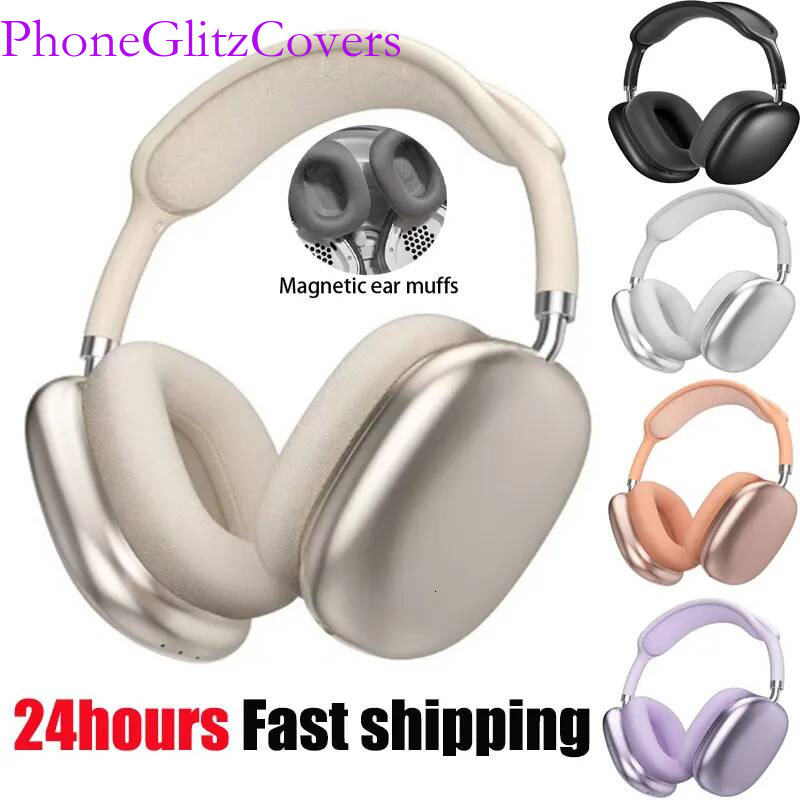 Earphones Wireless headphones Bluetooth earphone Stereo HIFI Super Bass Headset headphone pro max Magnetic ear muffs