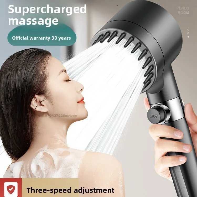 Hand Shower with Filter Irrigator Massage Shower Head Replete for High Pressure Shower Shawls Variable Disassembly with MassageM251120