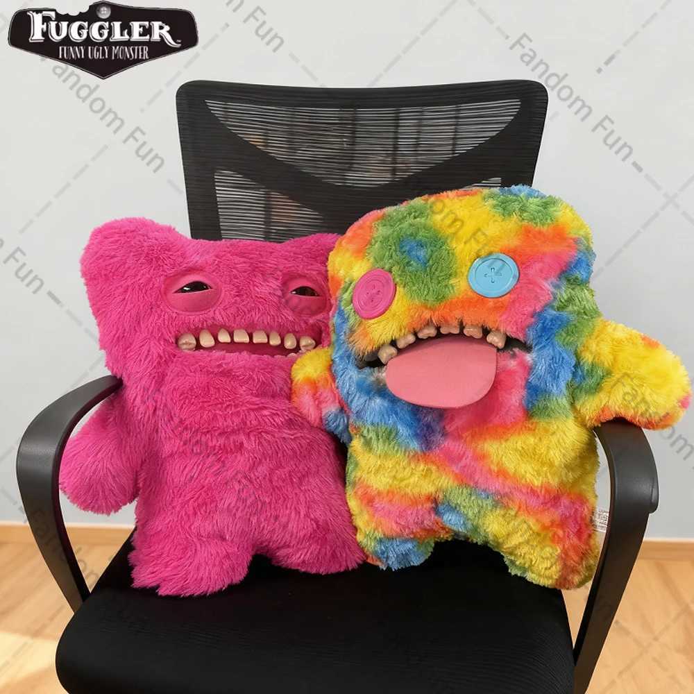 Big Fuggler Original Monster Plush Doll 44-50Cm Large-Sized Funny Ugly Tooth Monster Crazy Rabbit Fluffy Stuffed Cushion PillowXJ251120