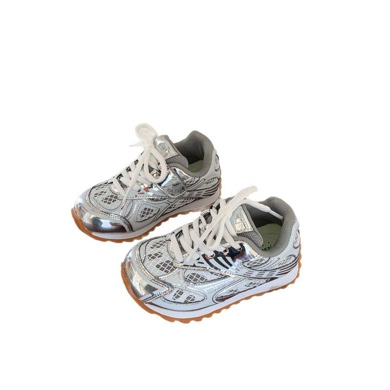 New Kids' Sneakers Boys' & Girls' Mesh Breathable Shoes Stylish Versatile Casual Footwear with Non-Slip Sole Comfortable Children'